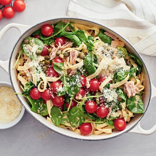 Yhden pannun tonnikalapasta