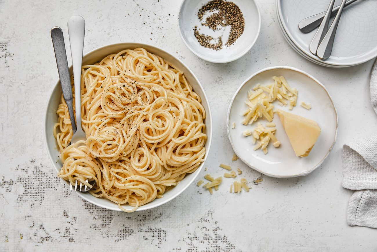 Pippuri-juustopasta eli Cacio e pepe