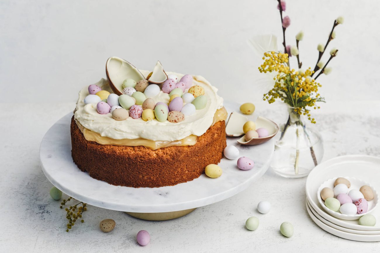 Helppo pääsiäiskakku