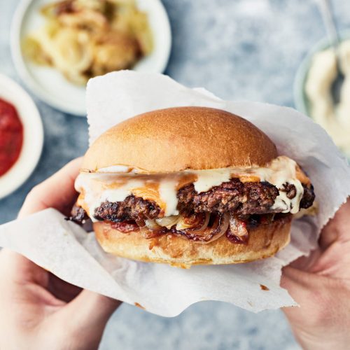 Cheddar Smash Burger