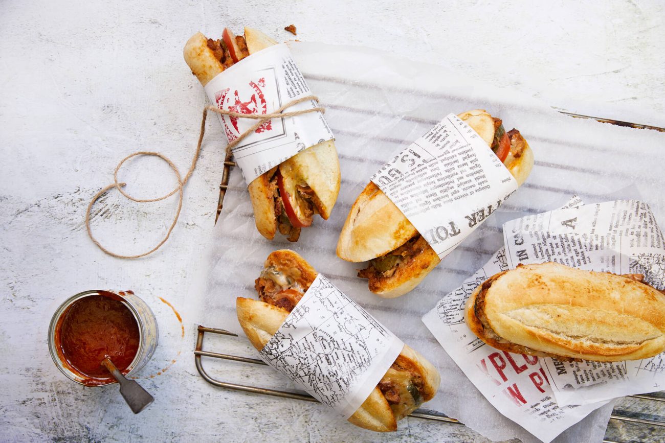 Paahdetut lihapullasämpylät