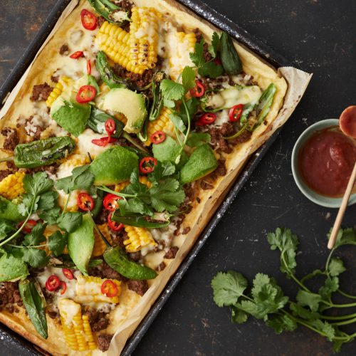 Piimäpannari tacotäytteellä