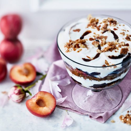 Hunajainen jogurttitrifle