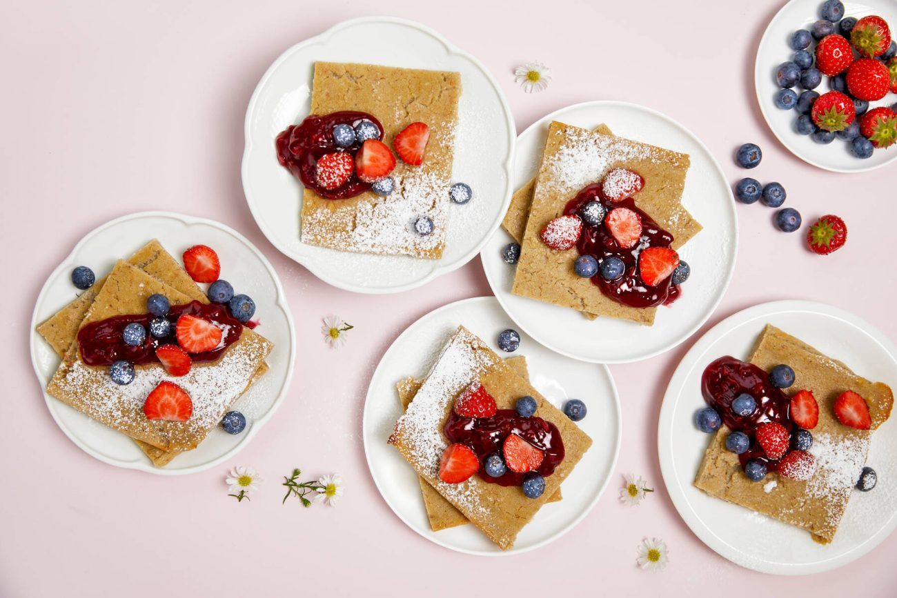 Vegaaninen pannukakku