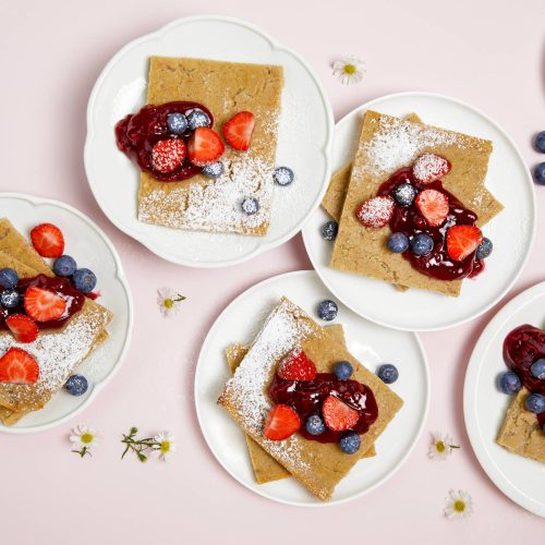 Vegaaninen pannukakku