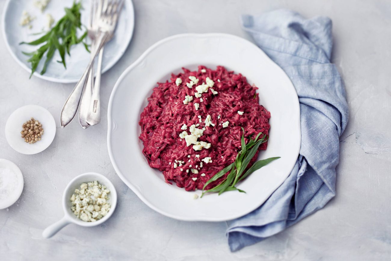 AURA punajuuririsotto