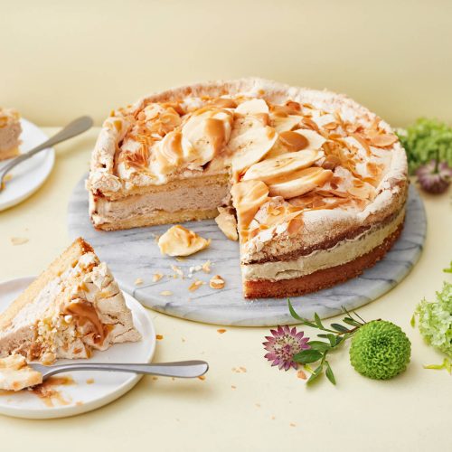 Banoffee-britajäätelökakku