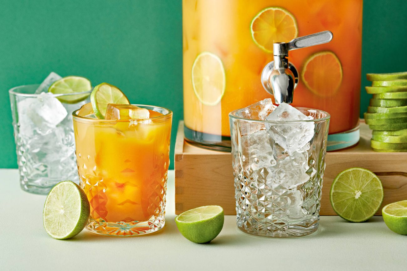 Sitrus-inkivääri mocktail