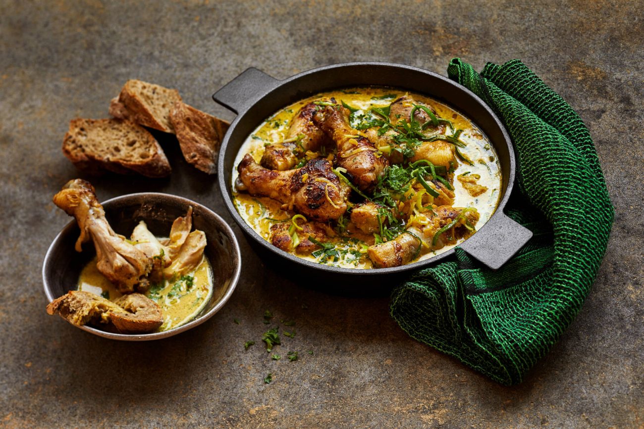 Kananpojan juhlapannu