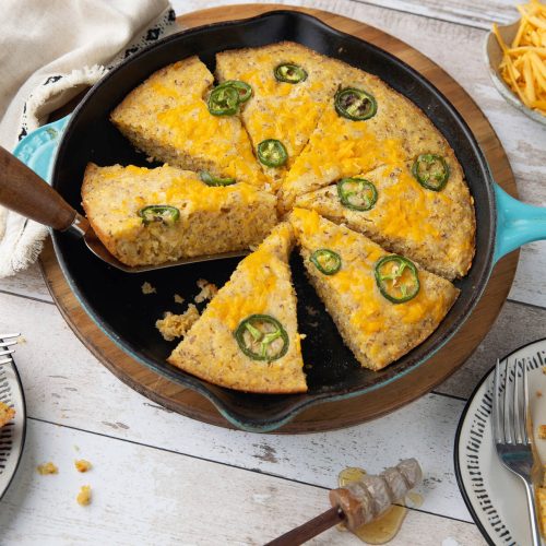 Vegaaninen jalapenomaissileipä