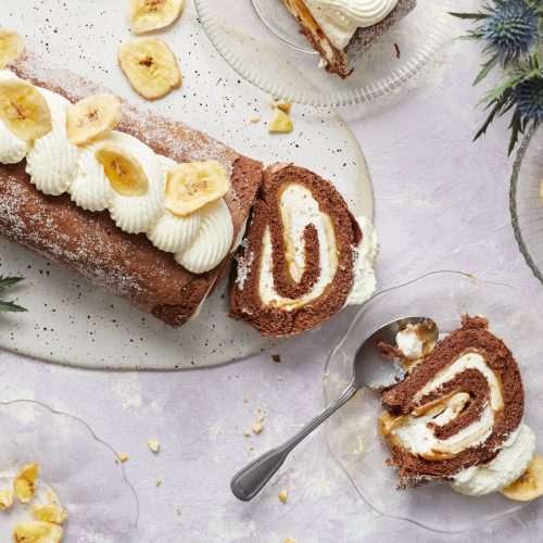 Banoffee kääretorttu