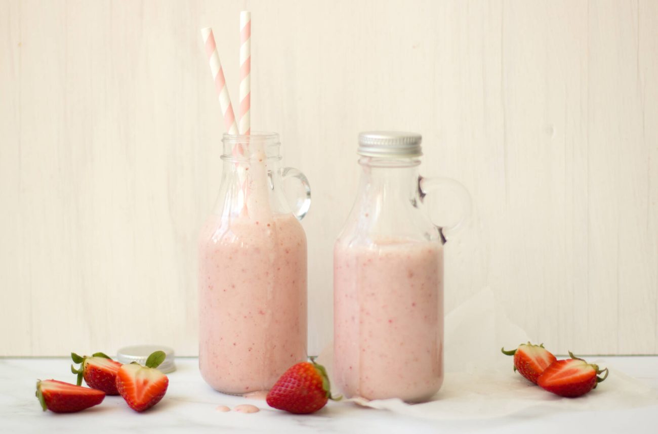 Mansikkasmoothie
