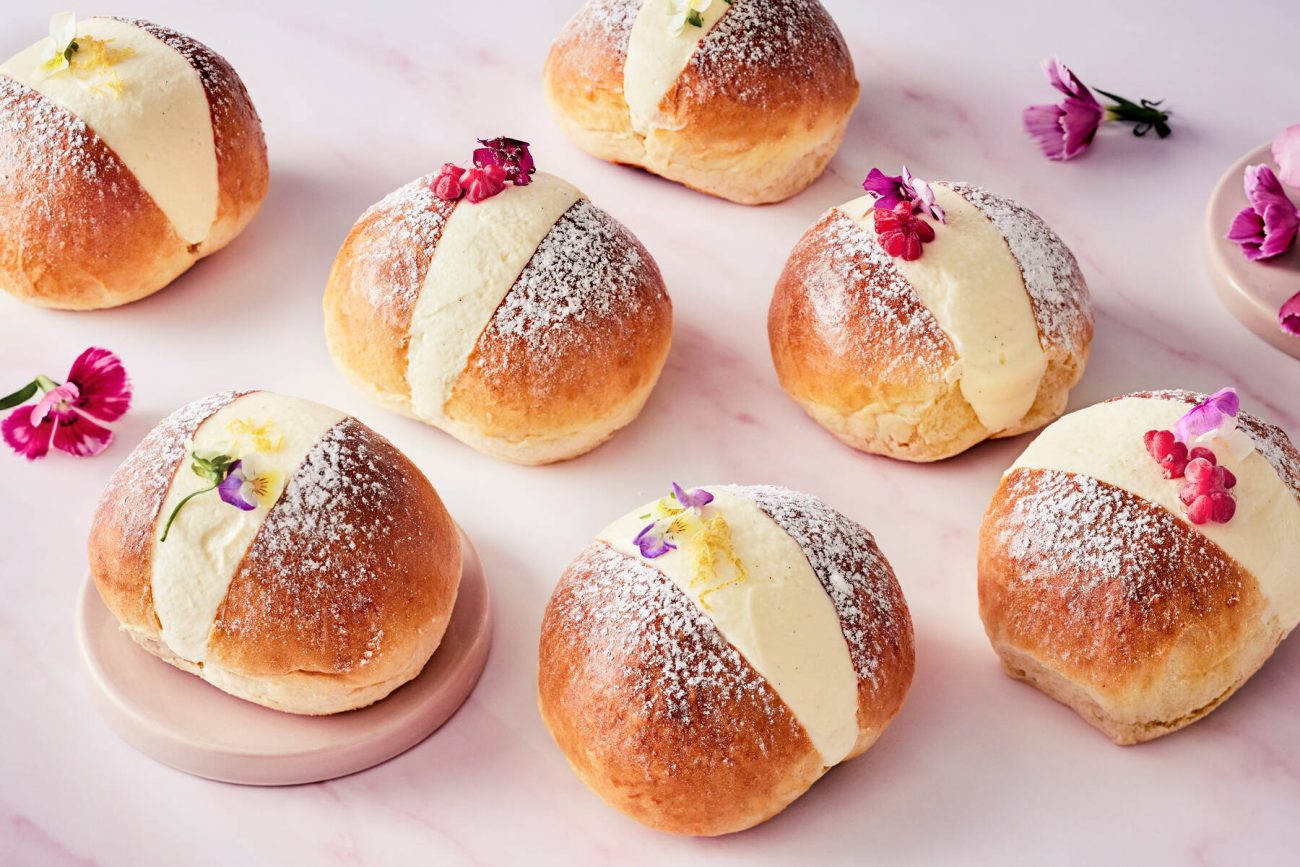 Maritozzi eli italialaiset kermapullat