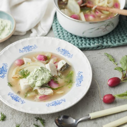 Kesäinen kalakeitto