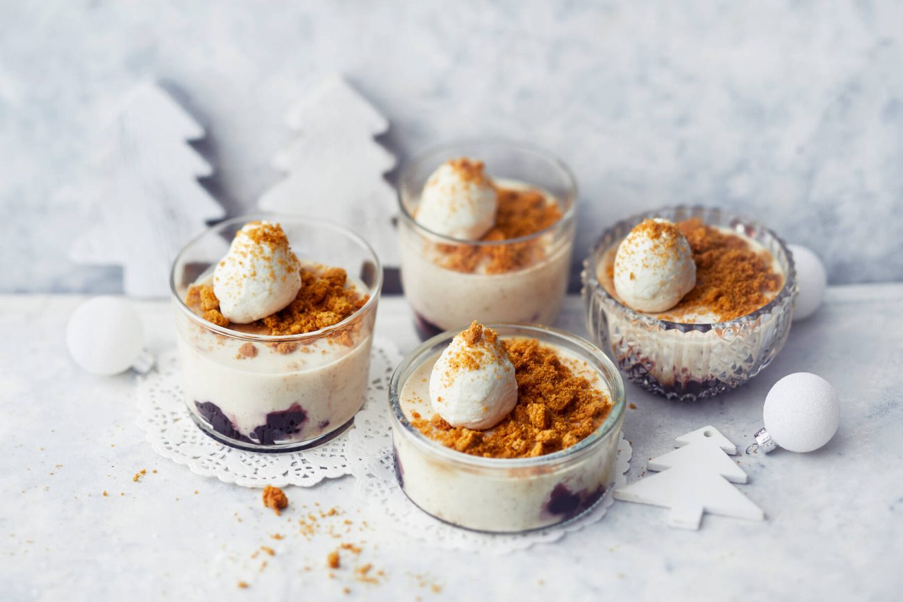 Jouluinen piimä panna cotta