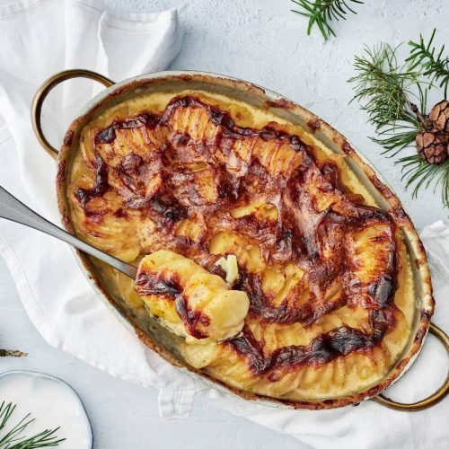 Siirappi-kermaperunat