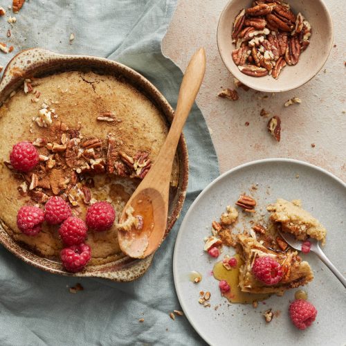 Baked Oats eli paistettu aamupuuro