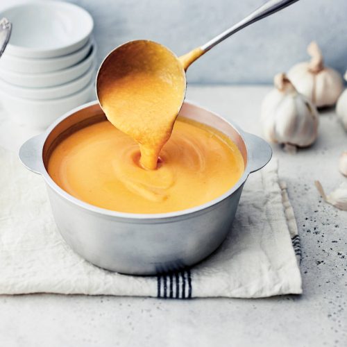 Paahdettu kurpitsakeitto