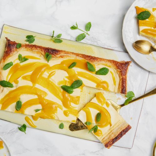 Helppo mangorahkapiirakka