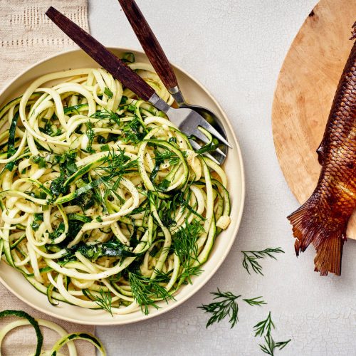 Kesäkurpitsaspagetti