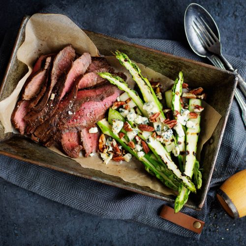 Lakritsiglaseerattua naudan ulkofilettä