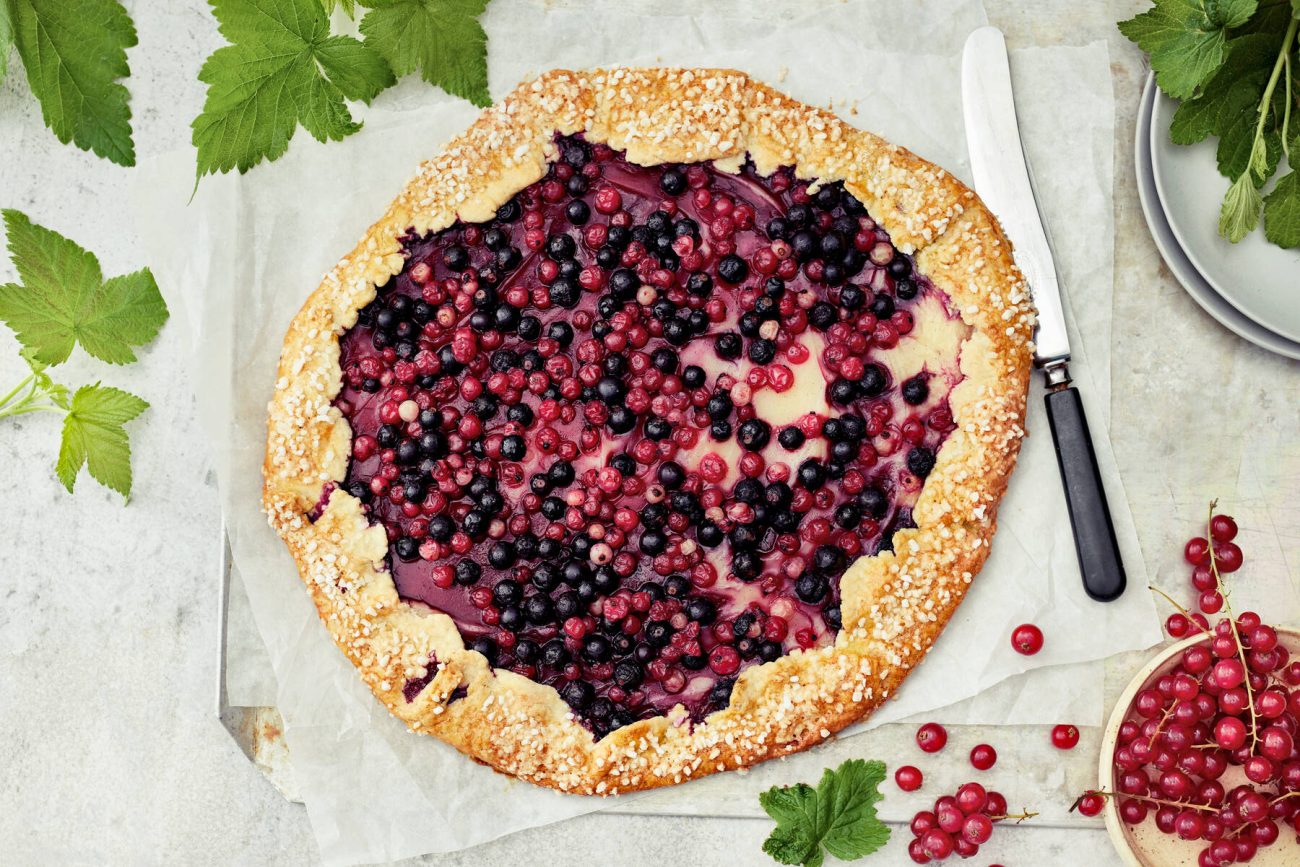 Helppo herukkapiiras