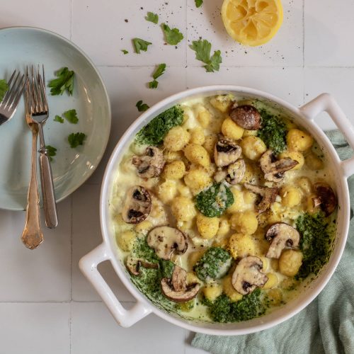 Mustaleima gnocchit mikrossa