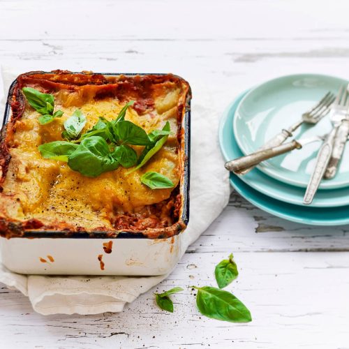 Vegaaninen lasagne