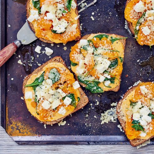 Lämpimät kurpitsaleivät