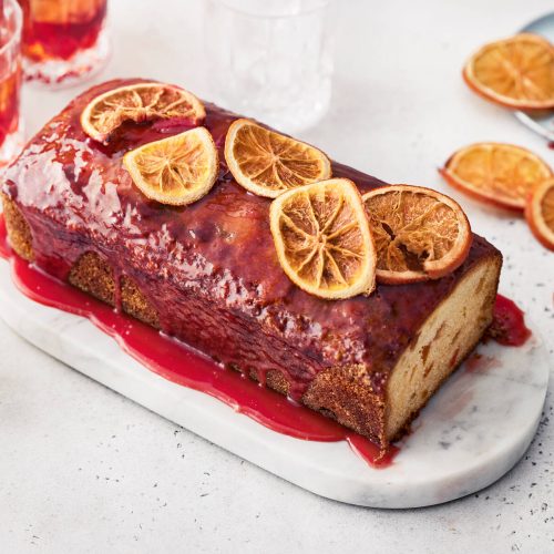 Negroni-hedelmäkakku