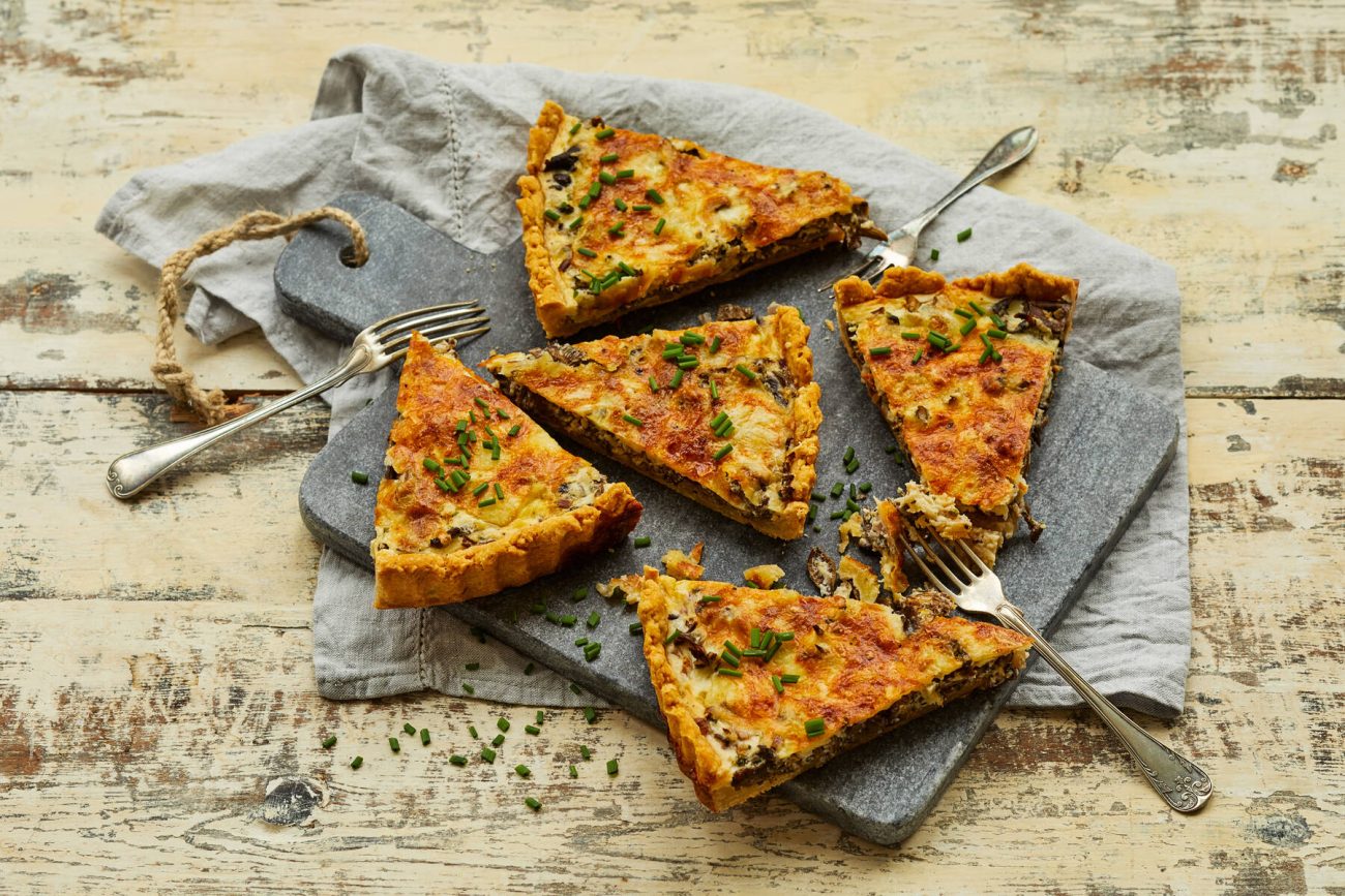 Suppilovahveropiirakka