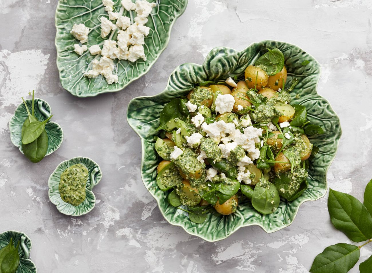 Green goddess -perunasalaatti