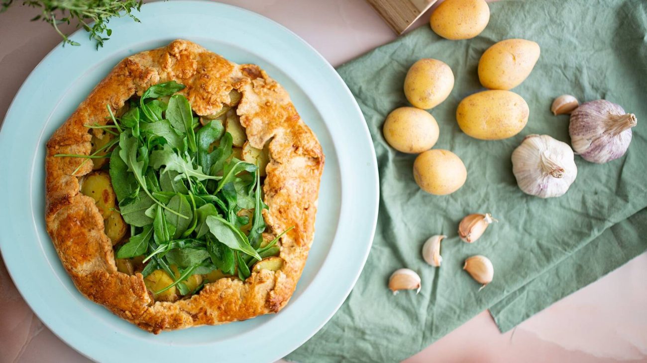 Satokausikalenterin perunagalette