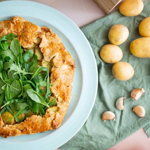 Satokausikalenterin perunagalette