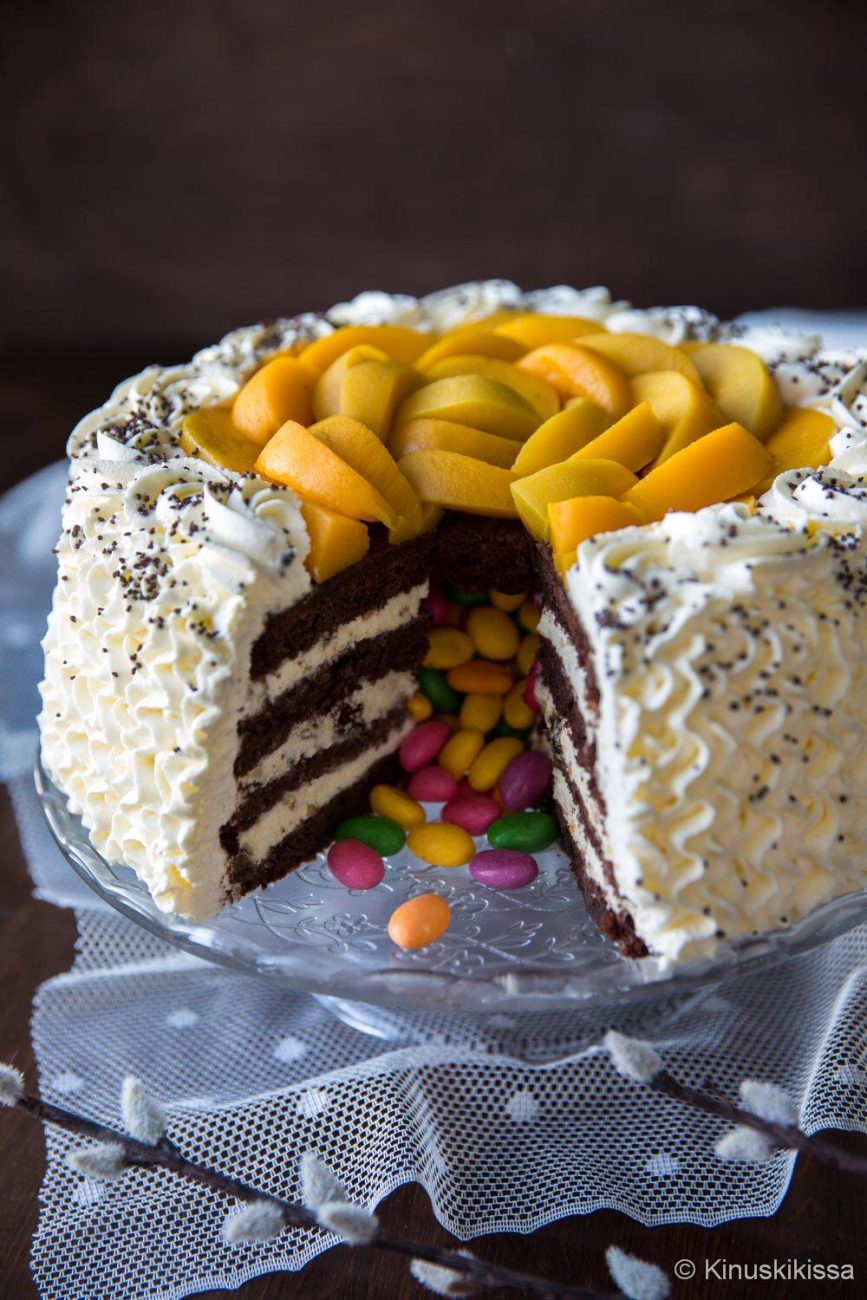 Kinuskikissan pinjatakakku