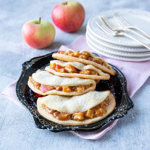 Kinuskikissan kinuski-omenatacot