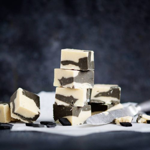 Lakritsi-vaniljafudge