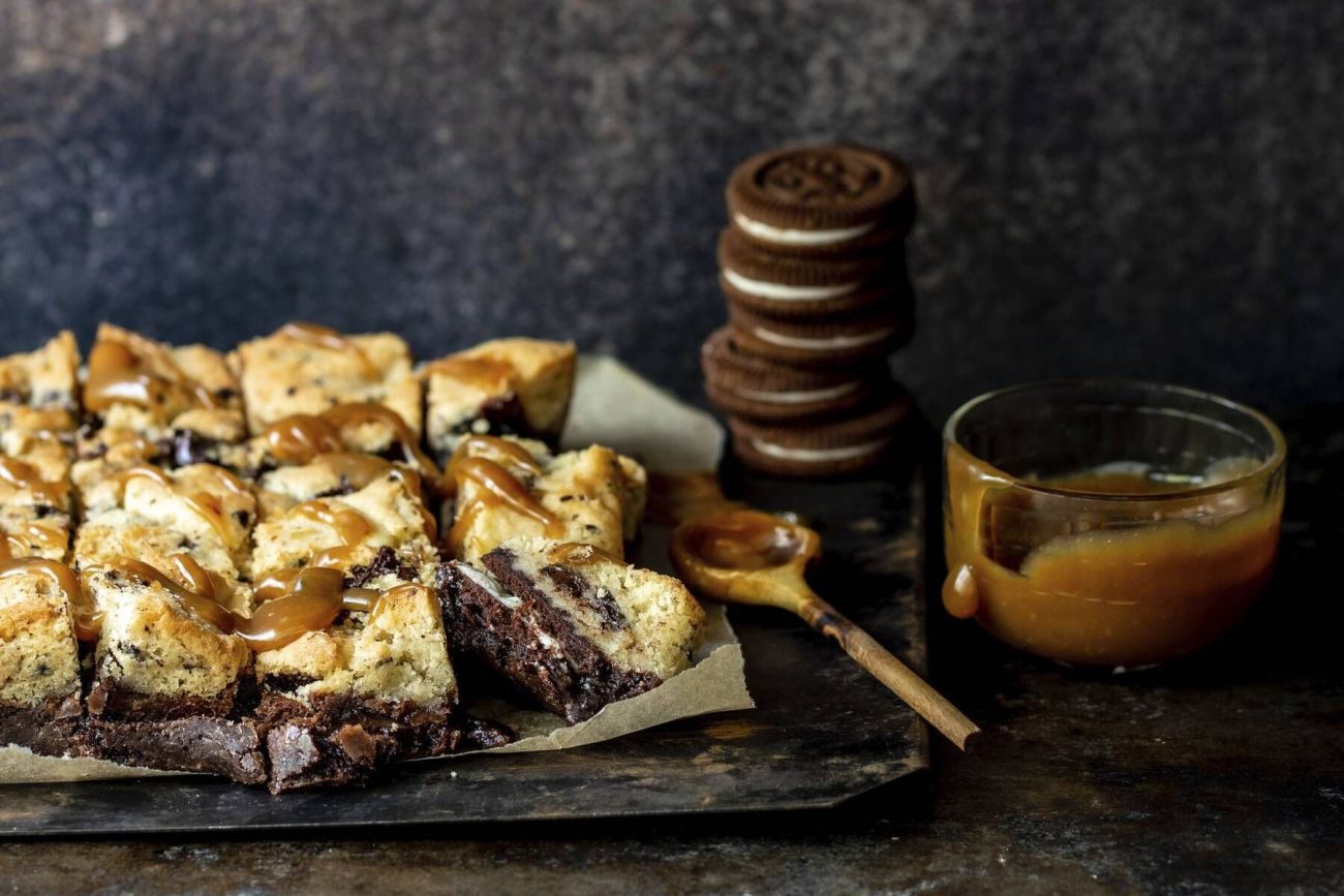 Layered brownie eli kerrosbrownie