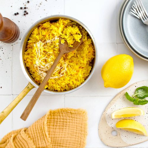 Kurkuma-kvinoarisotto