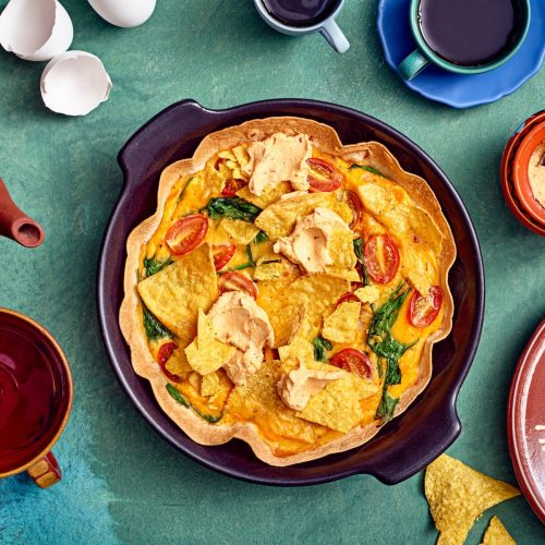 Meksikolainen tortillamunakas