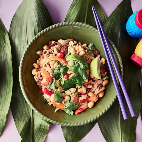 Nyhtökaura pad thai