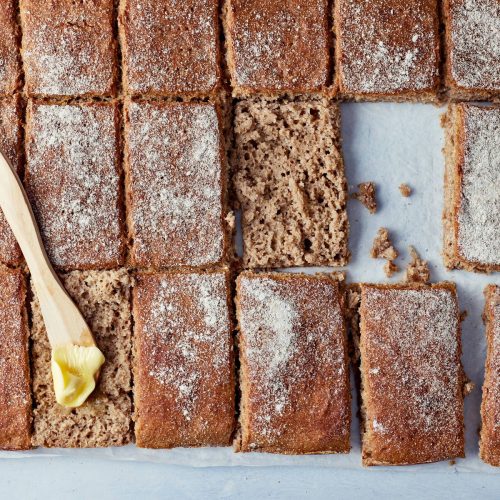 Helppo ruisleipä pellillä