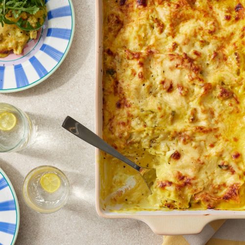 Lasagne pollo limonello