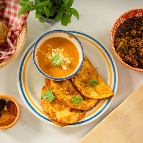 Imanin ja Leenan birria-tacot