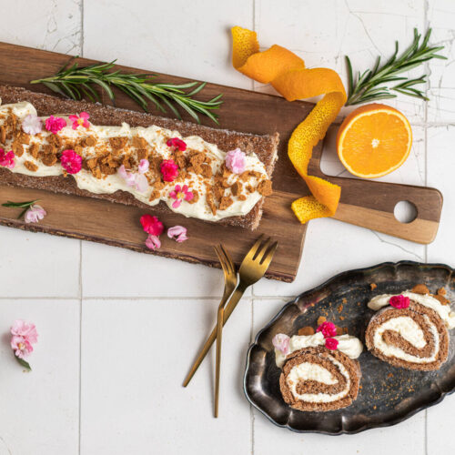 Bakerikan piparkakkukääretorttu mascarponella