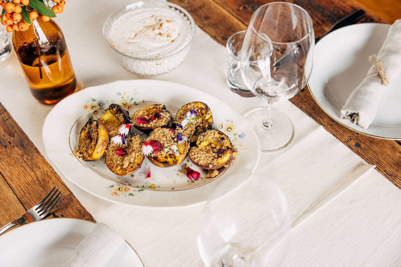 Teemu Laurellin grillatut persikat