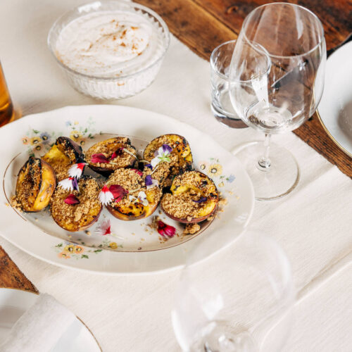 Teemu Laurellin grillatut persikat