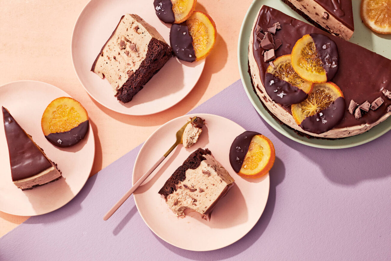 Appelsiini-suklaajuustokakku