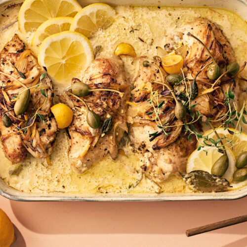 Sitruuna-timjamibroileria