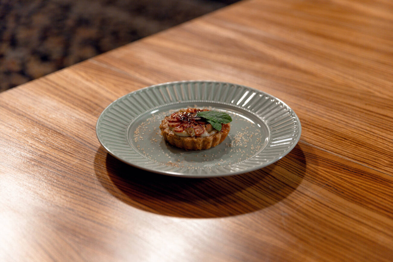 Mummon raparperitartletti